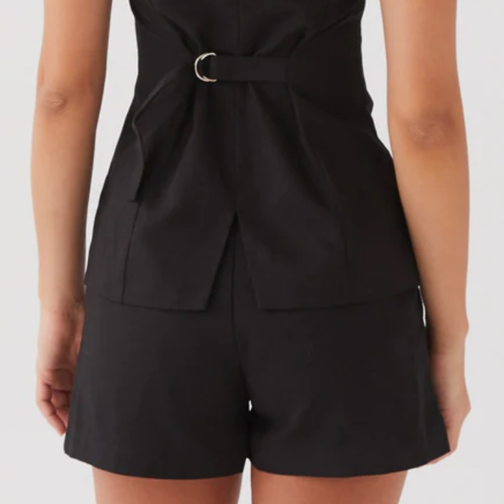 Peppermayo - High Waist Black Shorts - Picture 5 of 7